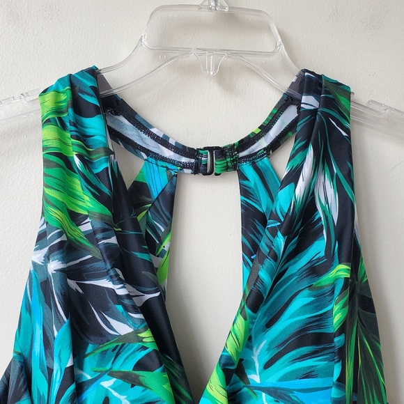 Aqua Green Swim Nwt Aqua Green One Piece Swimsuit Poshmark